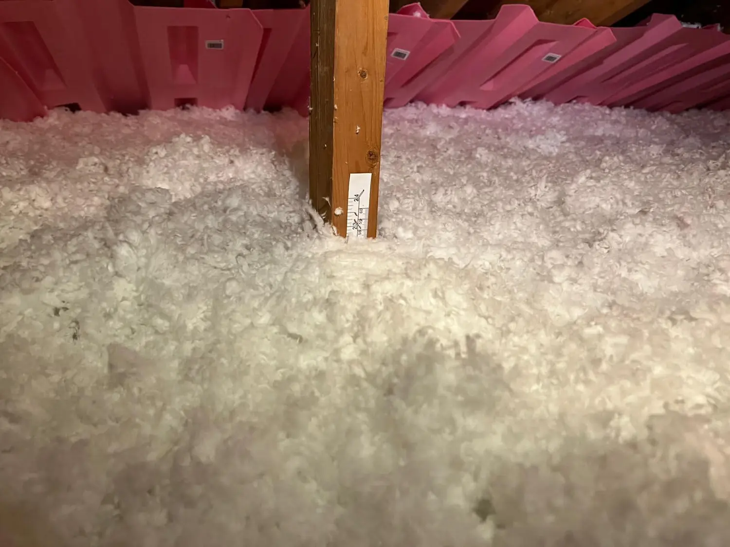 Photo de réalisation — Retrait de l’ancienne isolation et remise à niveau