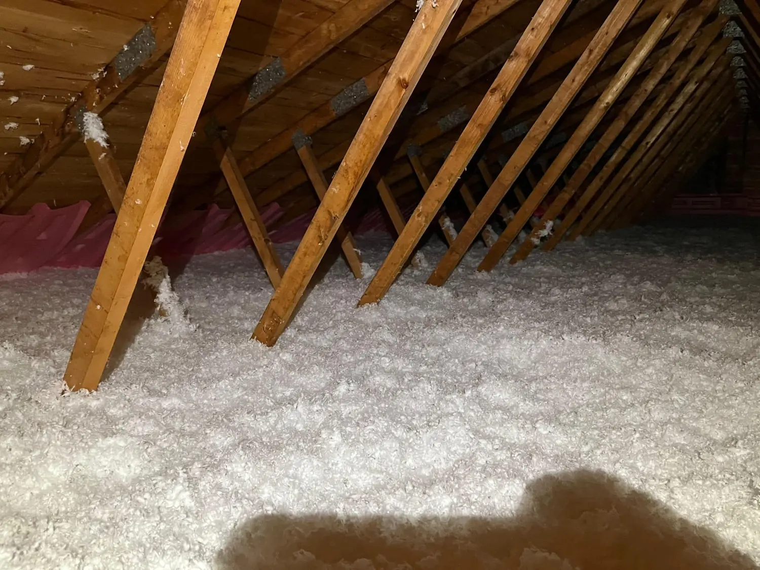 Photo de réalisation — Retrait de l’ancienne isolation et remise à niveau