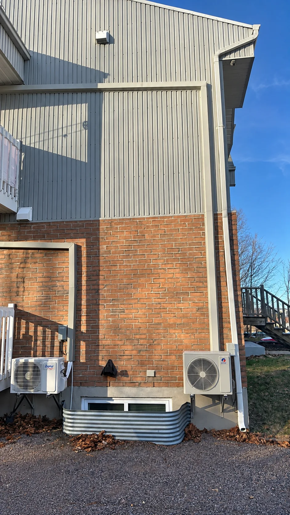 Photo de réalisation — Installation de thermopompes 4